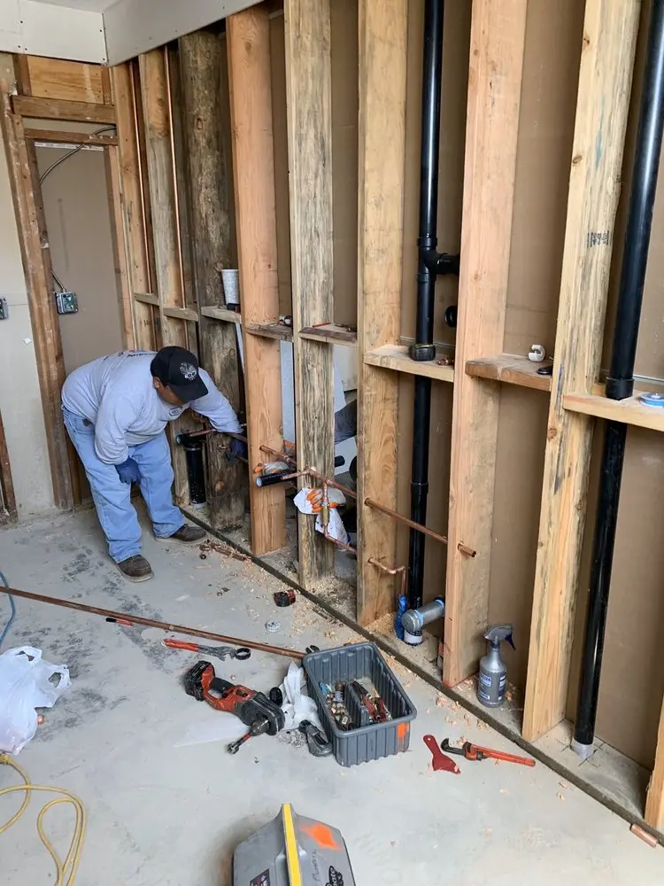 Commercial rough-in plumbing for Water Heater Replacement in Blairsville